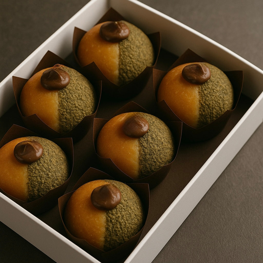 Nutella zaatar donuts box of 6