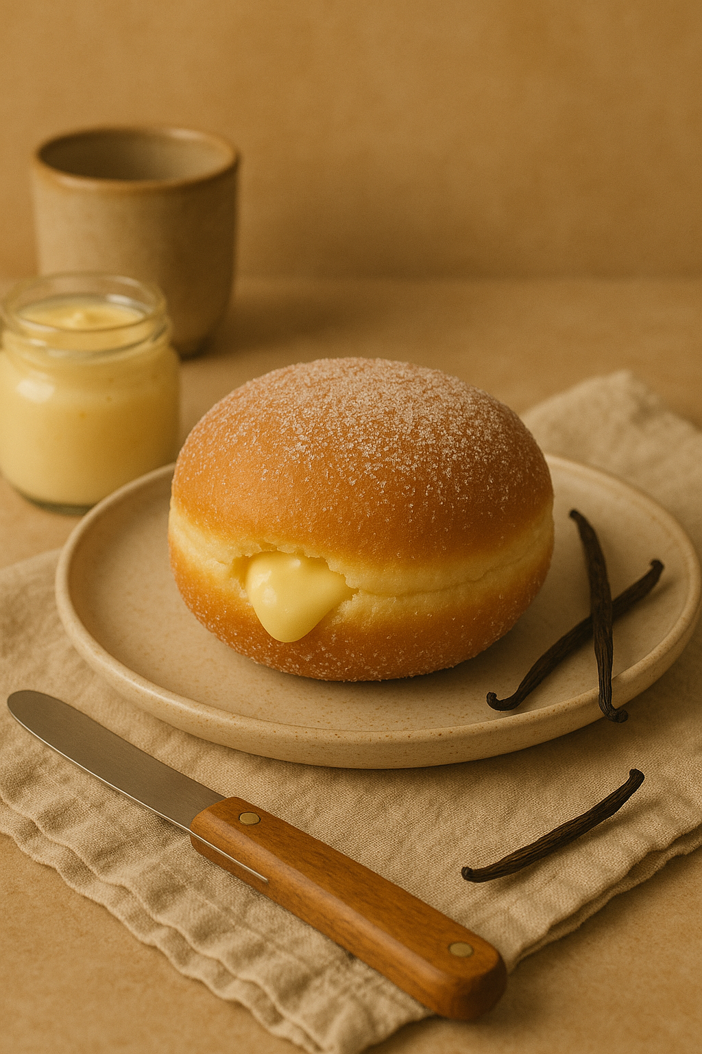 Custard Cloud Donut
